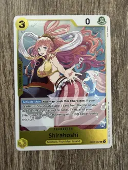 Shirahoshi EB03-052 - One Piece TCG: Heroines Edition - Rare Foil - English - Image 1