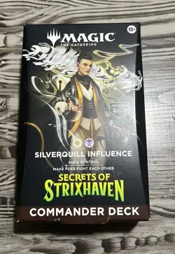 Magic: The Gathering, Secrets of Strixhaven Commander Deck Silverquill Influence - Image 1