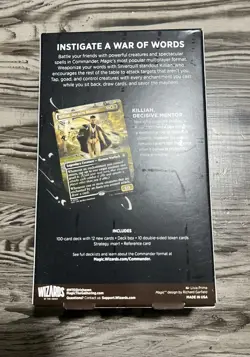 Magic: The Gathering, Secrets of Strixhaven Commander Deck Silverquill Influence - Image 2