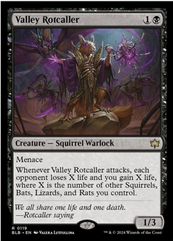 MTG Valley Rotcaller ** Bloomburrow ** English - Image 1