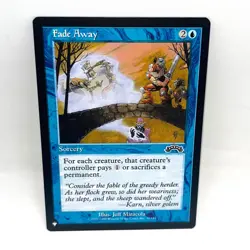 Fade Away 34 Common Exodus Magic: The Gathering Lightly Played - Image 1