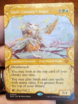 Glarb, Calamity's Augur (Showcase) Bloomburrow Regular - Image 1
