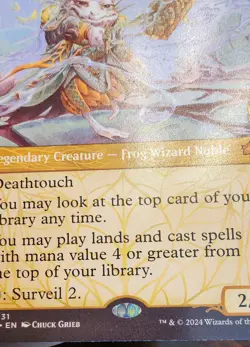 Glarb, Calamity's Augur (Showcase) Bloomburrow Regular - Image 3