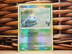 Pokemon SURSKIT 104/123 REV HOLO | LP Light Play | Mysterious Treasures | 2007 - Image 1