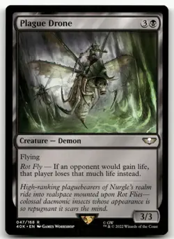 Plague Drone #47 (NM) Warhammer 40,000 40K Magic MTG - Image 1