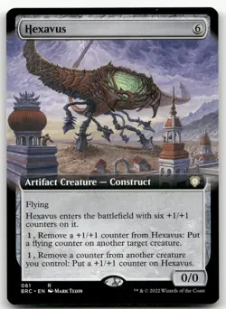 Hexavus (Extended Art) #61 (NM) Brothers' War BRC Magic MTG - Image 1