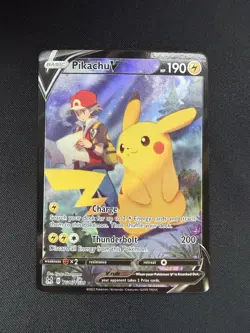 Pokemon Pikachu V TG16/TG30 - Lost Origin - Englisch NM/MT Trainer Gallery - Image 1