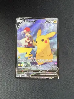 Pokemon Pikachu V TG16/TG30 - Lost Origin - Englisch NM/MT Trainer Gallery - Image 3