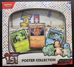 SEALED-151 POSTER COLLECTION-MEW-POKEMON-SCARLET & VIOLET-SHIPPING INCLUDED! - Image 2