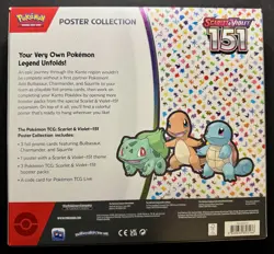 SEALED-151 POSTER COLLECTION-MEW-POKEMON-SCARLET & VIOLET-SHIPPING INCLUDED! - Image 3
