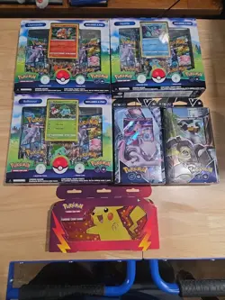 Pokemon Go TCG Bundle Squirtle Charmander Bulbasaur Mewtwo Melmetal Unopened - Image 1