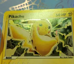 Pikachu 012 Black Star Promo 2003 E Reader Series Holo Rare Pokemon TCG - Image 4