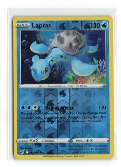 LAPRAS 031/172 BRILLANT STARS REVERSE HOLO POKEMON TCG NM-LP - Image 1