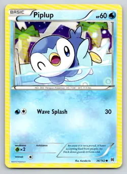 Pokemon Piplup XY - BREAKthrough BKT 36/162 LP - Image 1