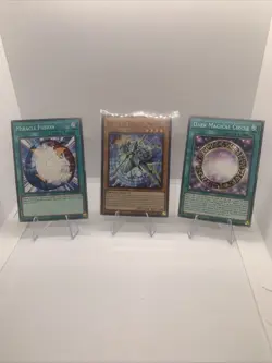 Yugioh - Miracle Fusion, Keeper Of Dragon Magic & Dark Magical Circle 1st Ed - Image 1