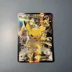 Pikachu EX XY124 Promo Holo Rare Pokemon Card - 2016 Black Star Promo - Image 1