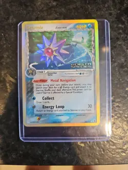 Starmie 15/113 EX Delta Species Rare Reverse Holo Card Stamped Lightly Played - Image 1