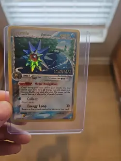 Starmie 15/113 EX Delta Species Rare Reverse Holo Card Stamped Lightly Played - Image 3