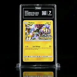 Raikou SM150 Lost Thunder Holo Rare Prerelease Promo Card TAG 7 - Image 1