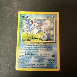 MARILL - Neo Genesis Set - 66/111 - Common - Pokemon Card - Unlimited D6 - Image 1