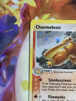 2003 Pokemon CHARMELEON Ex Dragon SECRET RARE Holo e-Reader Edition Card 99/97 - Image 3