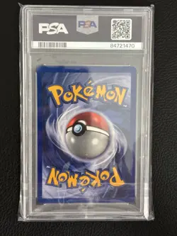 Pokemon Aerodactyl Fossil Holo Unlimited Edition PSA 7 Card 1/62 - Image 3