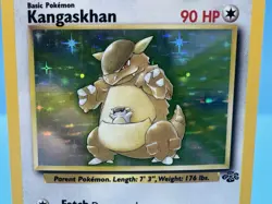 1999 WOTC Pokemon Base Jungle KANGASKHAN 5/64 Holo Trading Card - Image 2