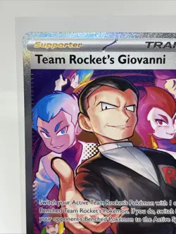 Pokemon Card | Team Rocket's Giovanni 238/182 SIR Trainer Destined Rivals - Image 2