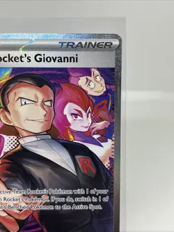 Pokemon Card | Team Rocket's Giovanni 238/182 SIR Trainer Destined Rivals - Image 3