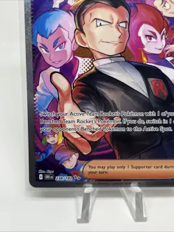 Pokemon Card | Team Rocket's Giovanni 238/182 SIR Trainer Destined Rivals - Image 5