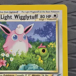 Light Wigglytuff 54/105 Uncommon Neo Destiny Pokemon Card MP - Image 4