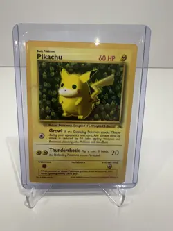 Pokemon Card Ivy Pikachu CoroCoro Comics Glossy Grey Star Promo 1999 - Rare - Image 1