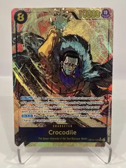 Crocodile - OP14-120 (Alternate Art) One Piece Card - Image 1
