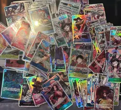 One Piece CCG Japanese Sr Bundle Lot Of 144 Cards!! - Image 1