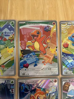 Pokemon First Partner Illustration 30th Collection Complete Promo Set 9 Cards NM - Image 4