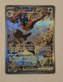 Greninja ex 132 Sv: Scarlet & Violet Promo Cards Holo - Image 1