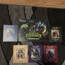 SECRETS OF STRIXHAVEN POSTER Collection set! Magic the gathering - Image 1