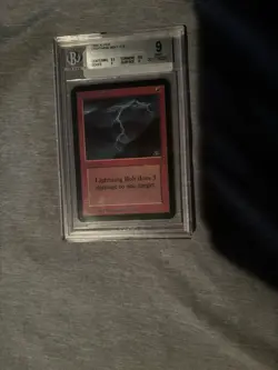 Alpha Lightning Bolt MTG BGS 9 - Image 3