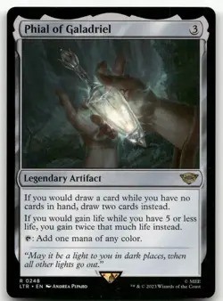 Phial of Galadriel #248 (NM) Lord of the Rings LTR Magic MTG - Image 1