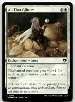 All That Glitters #9 (Foil) (NM) Commander Masters CMM Magic MTG - Image 1