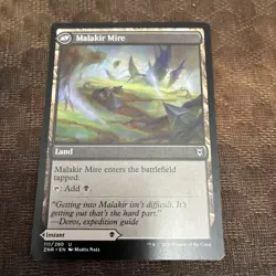 1x Malakir Rebirth / Malakir Mire - Zendikar Rising - MTG ZNR U 111/280 NM x1 - Image 2