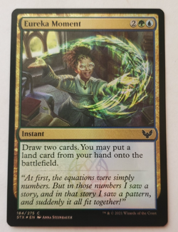 1x Eureka Moment FOIL Strixhaven MTG Magic the Gathering NM - Image 1