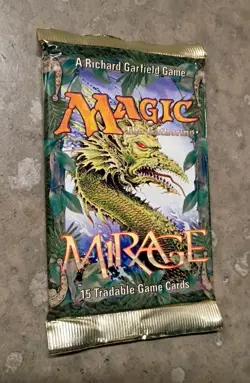 Magic The Gathering Booster Pack Mirage Unopened WOC MTG 742818065221 - Image 2