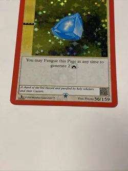 Metazoo Cryptid Nation Kickstarter Card #36/159 HOLY GEM FULL HOLO NM KS - Image 3