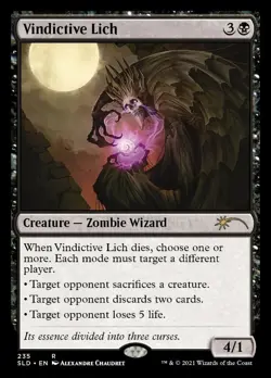 Vindictive Lich [Secret Lair Drop Series] Magic MTG - Image 1