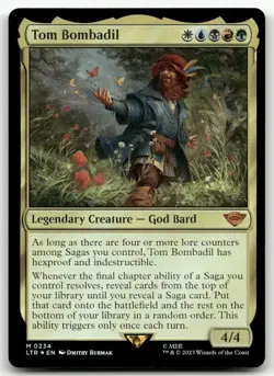 Tom Bombadil #234 (Foil) (NM) Lord of the Rings LTR Magic MTG - Image 1