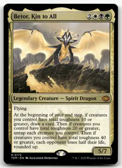 Betor, Kin to All #172 (NM) Tarkir Dragonstorm TDM Magic MTG - Image 1