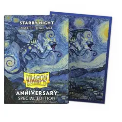 Dragon Shield Starry Night Matte Dual Art Sleeves Standard Size - Image 1