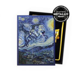 Dragon Shield Starry Night Matte Dual Art Sleeves Standard Size - Image 2