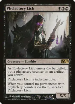MTG Phylactery Lich ** Magic 2013 ** English (LP) - Image 1